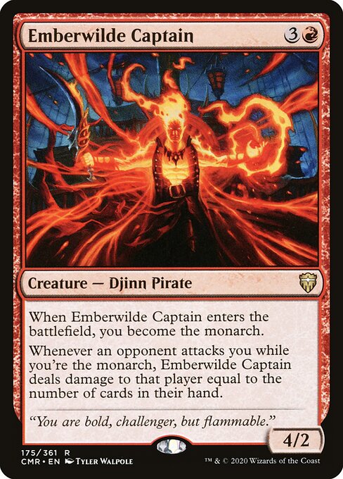 Emberwilde Captain - Commander Legends Magic card