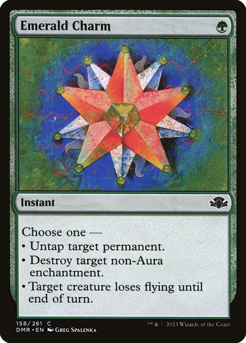 Emerald Charm - Dominaria Remastered Magic card
