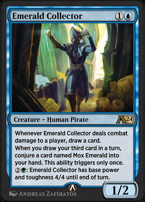 Emerald Collector - Alchemy: Outlaws of Thunder Junction Magic card