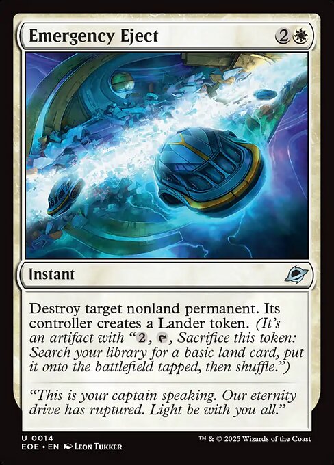 Emergency Eject - Edge of Eternities Magic card
