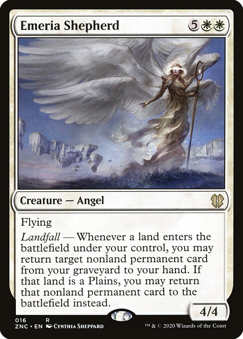 Emeria Shepherd - Zendikar Rising Commander Magic card