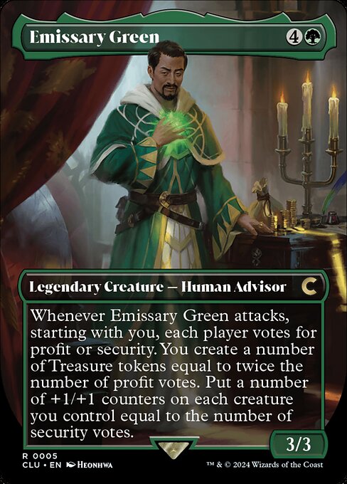 Emissary Green - Ravnica: Clue Edition Magic card