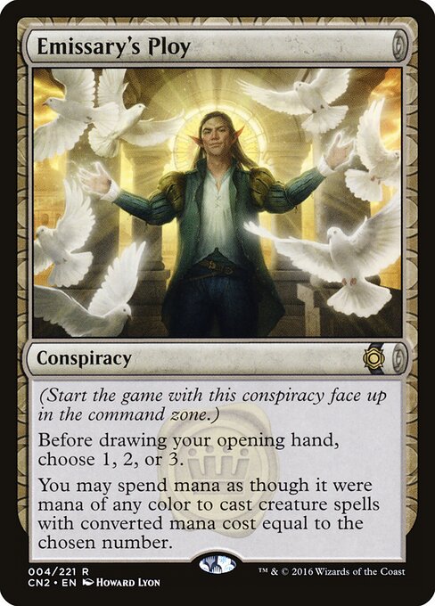 Emissary's Ploy - Conspiracy: Take the Crown Magic card