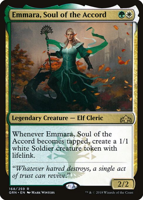 Emmara, Soul of the Accord - Guilds of Ravnica Magic card