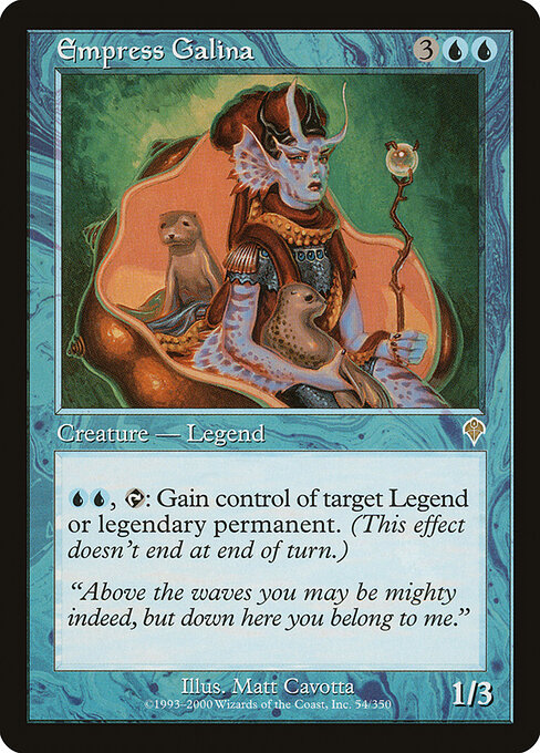Empress Galina - Invasion Magic card