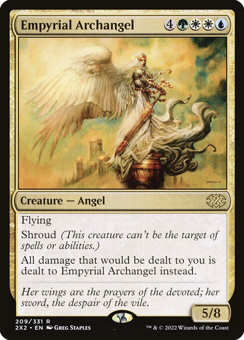 Empyrial Archangel - Double Masters 2022 Magic card