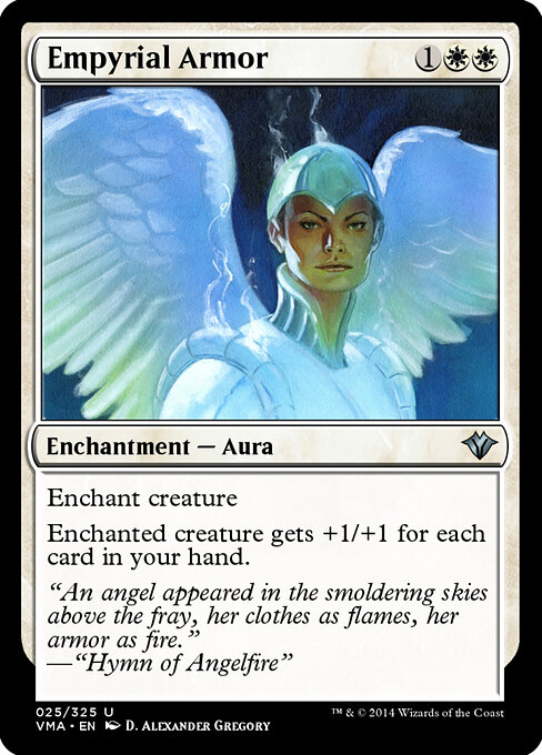 Empyrial Armor - Vintage Masters Magic card