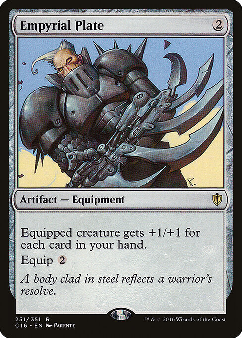 Empyrial Plate - Commander 2016 Magic card