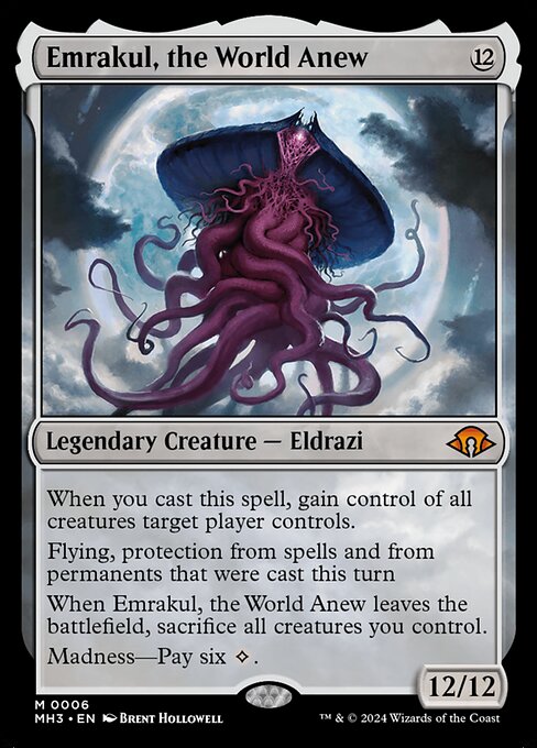 Emrakul, the World Anew - Modern Horizons 3 Magic card