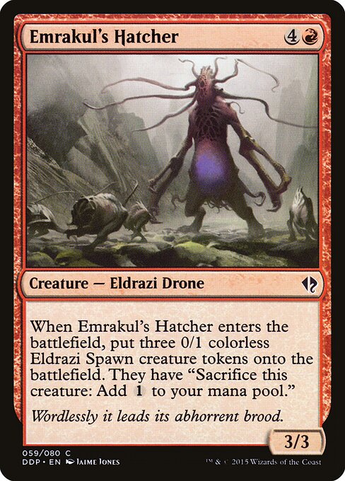 Emrakul's Hatcher - Duel Decks: Zendikar vs. Eldrazi Magic card