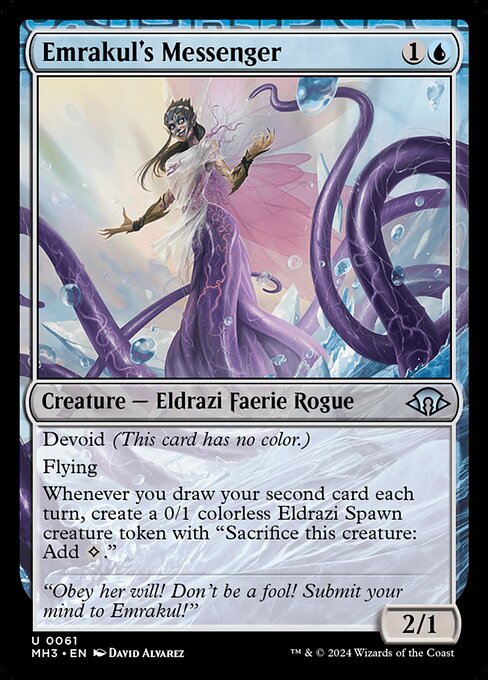 Emrakul's Messenger - Modern Horizons 3 Magic card