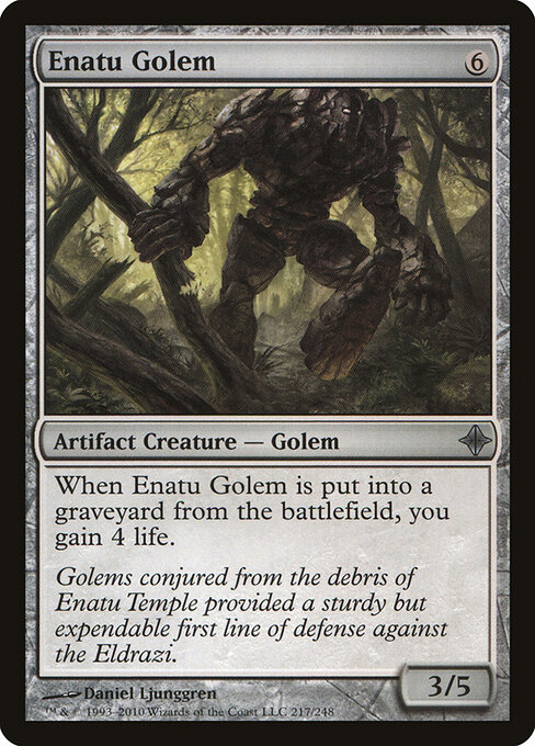 Enatu Golem - Rise of the Eldrazi Magic card