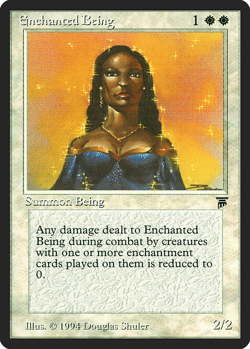 Enchanted Being - Legends Magic card