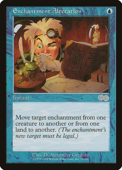 Enchantment Alteration - Urza's Saga Magic card