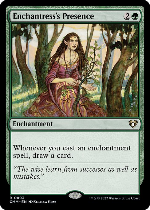 Enchantress's Presence - Commander Masters Magic card