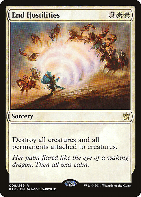 End Hostilities - Khans of Tarkir Magic card
