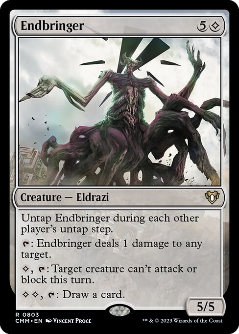 Endbringer - Commander Masters (#803) - Illustrated by Vincent Proce - Magic: The Gathering Card