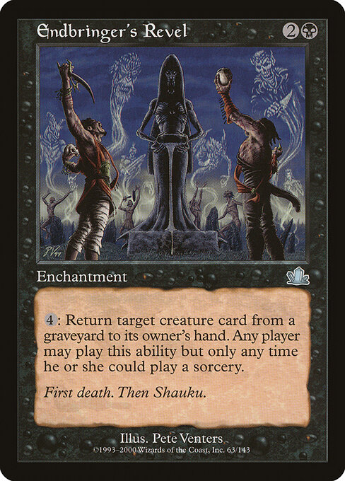 Endbringer's Revel - Prophecy Magic card