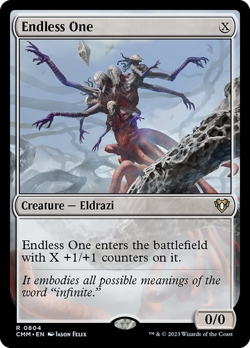 Endless One - Commander Masters Magic card