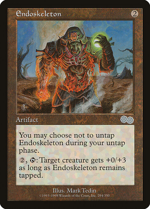 Endoskeleton - Urza's Saga Magic card