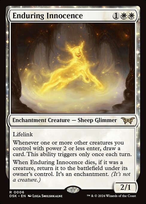 Enduring Innocence - Duskmourn: House of Horror Magic card