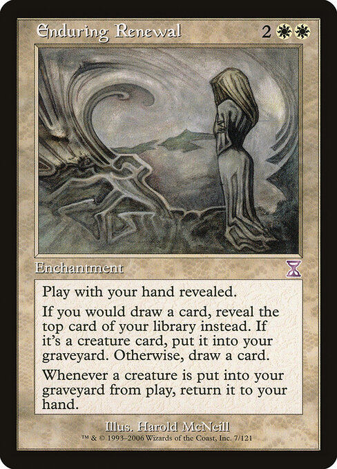 Enduring Renewal - Time Spiral Timeshifted Magic card