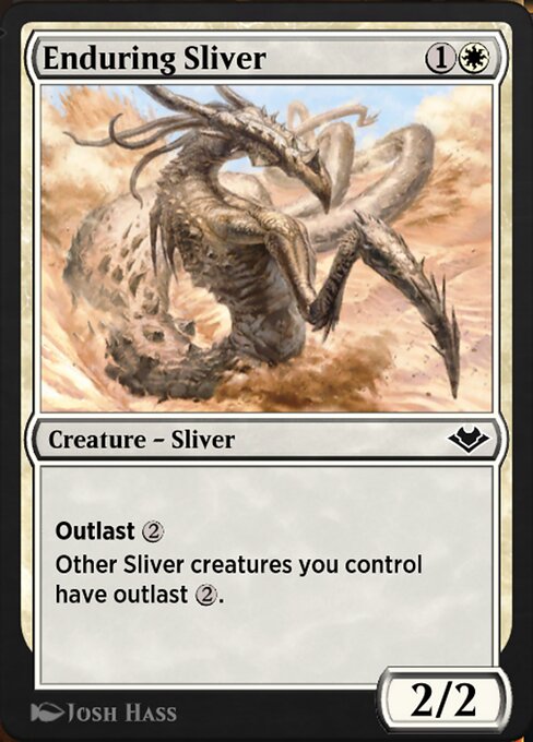 Slivoïde perpétuel (Enduring Sliver) - Modern Horizons (#6) - Illustrated by Josh Hass - Magic: The Gathering Card