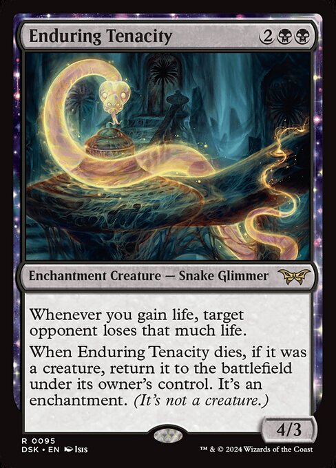 Enduring Tenacity - Duskmourn: House of Horror Magic card