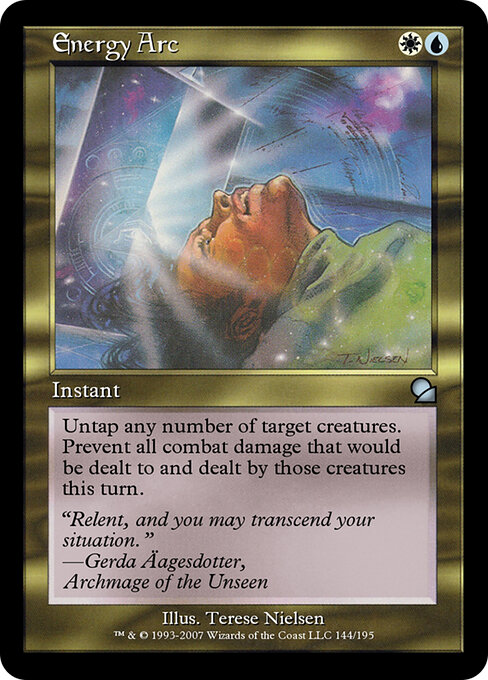 Energy Arc - Masters Edition Magic card