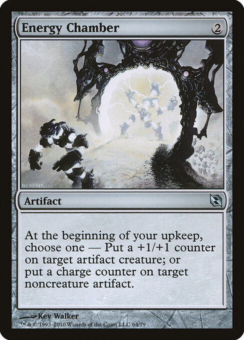 Energy Chamber - Duel Decks: Elspeth vs. Tezzeret (#64) - Illustrated by Kev Walker - Magic: The Gathering Card