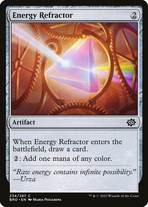 Energy Refractor - The Brothers' War Magic card
