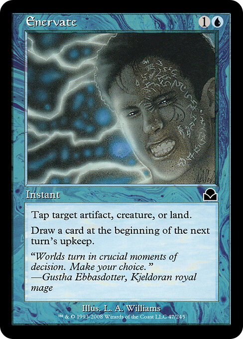 Enervate - Masters Edition II Magic card