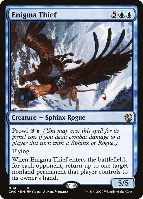 Enigma Thief - Zendikar Rising Commander Magic card