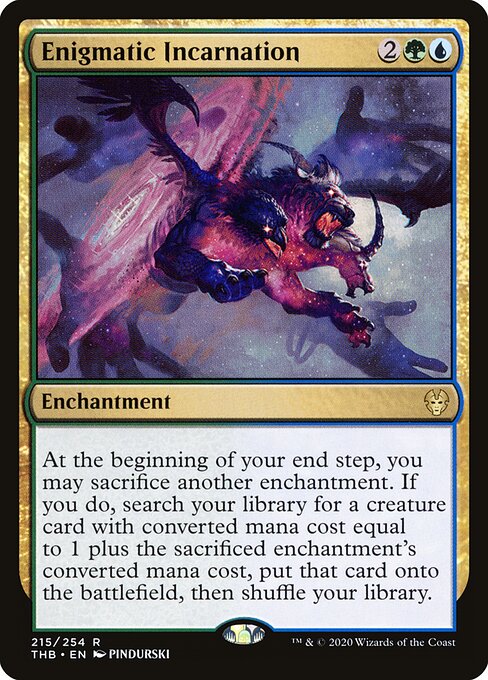 Enigmatic Incarnation - Theros Beyond Death Magic card