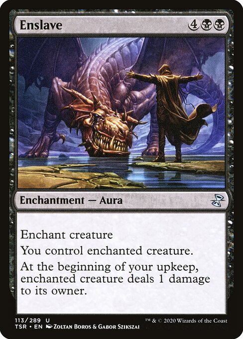 Enslave - Time Spiral Remastered Magic card