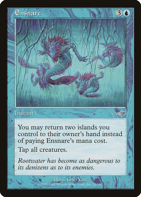 Ensnare - Nemesis Magic card