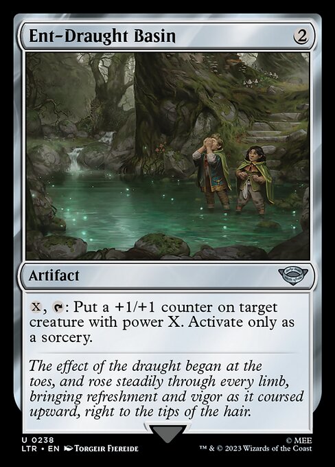 Ent-Draught Basin - The Lord of the Rings: Tales of Middle-earth Magic card