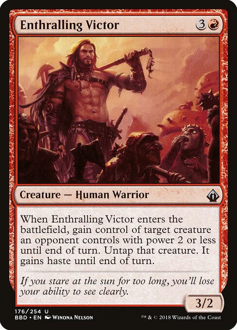 Enthralling Victor - Battlebond Magic card