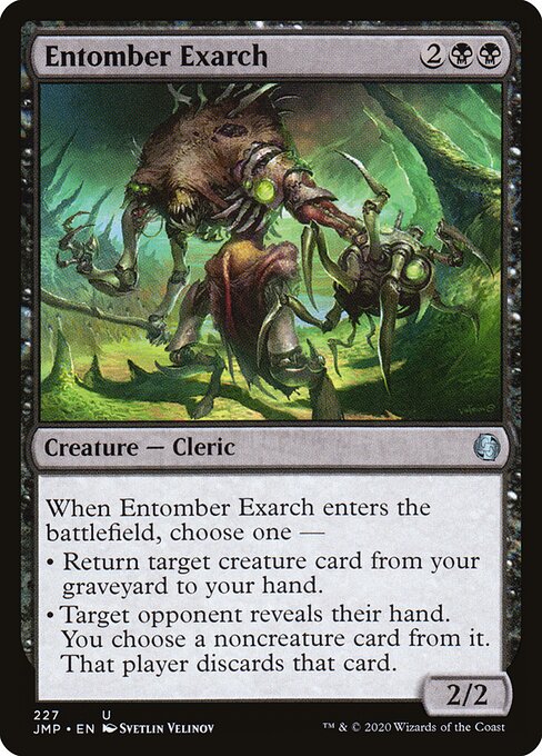 Entomber Exarch - Jumpstart Magic card