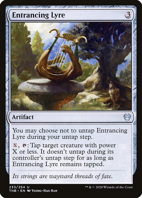 Entrancing Lyre - Theros Beyond Death Magic card