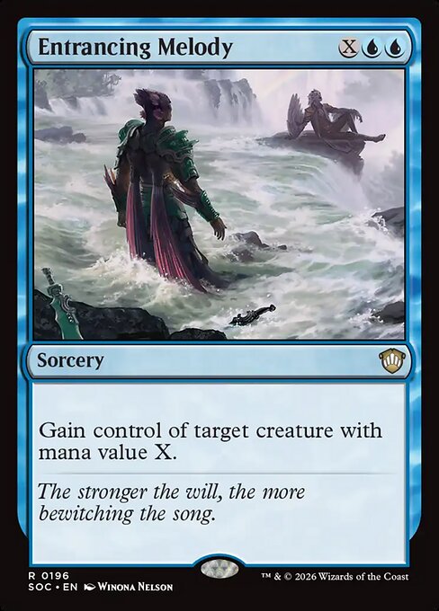 Entrancing Melody - Secrets of Strixhaven Commander Magic card