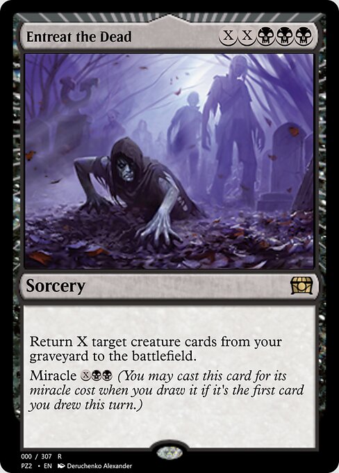 Entreat the Dead - Treasure Chest (#70743) - Illustrated by Deruchenko Alexander - Magic: The Gathering Card