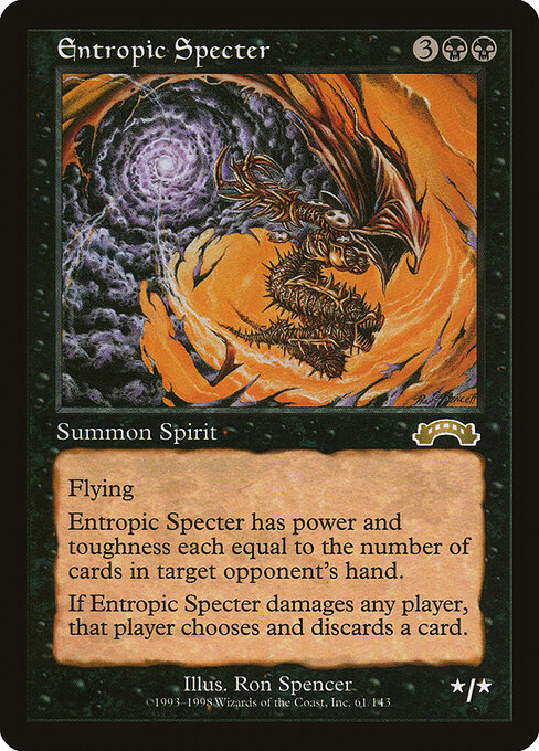 Entropic Specter - Exodus Magic card