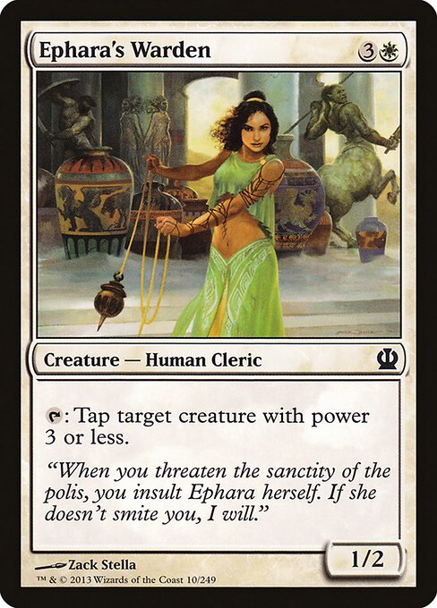 Ephara's Warden - Theros Magic card