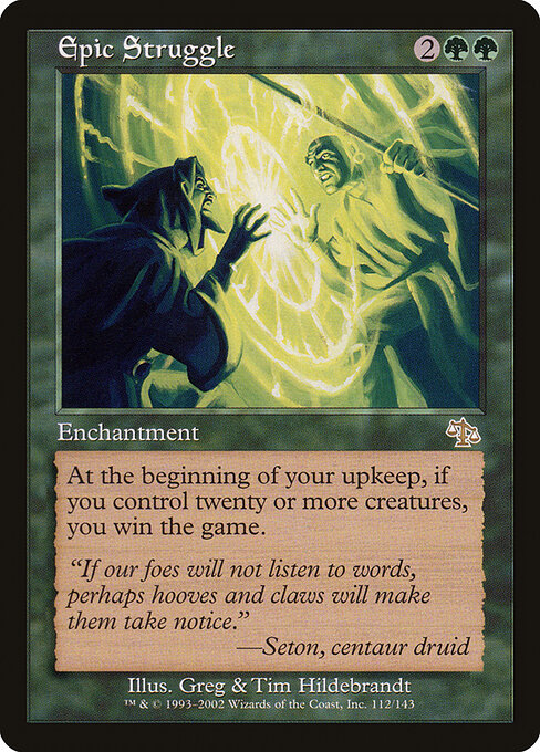 Epic Struggle - Judgment Magic card