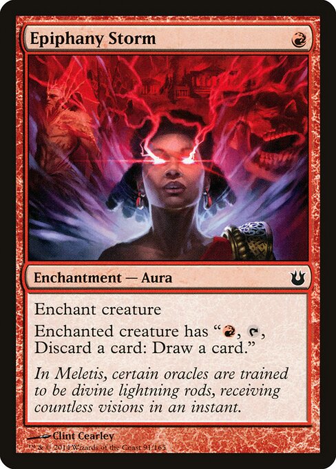 Epiphany Storm - Born of the Gods Magic card