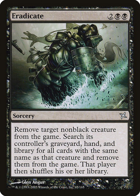 Eradicate - Betrayers of Kamigawa Magic card
