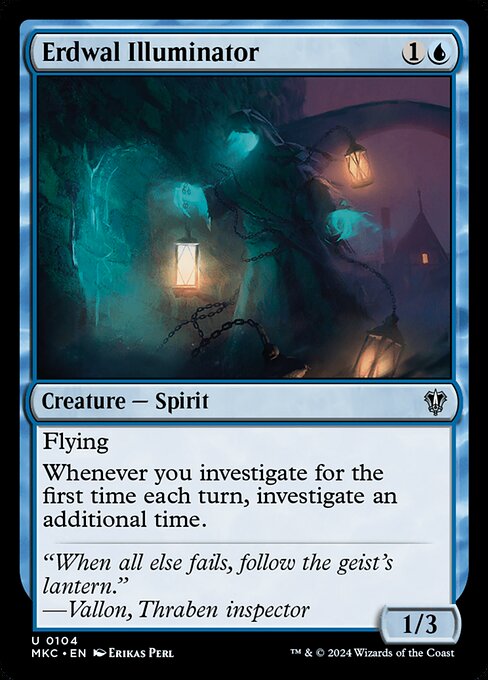 Erdwal Illuminator - Murders at Karlov Manor Commander Magic card