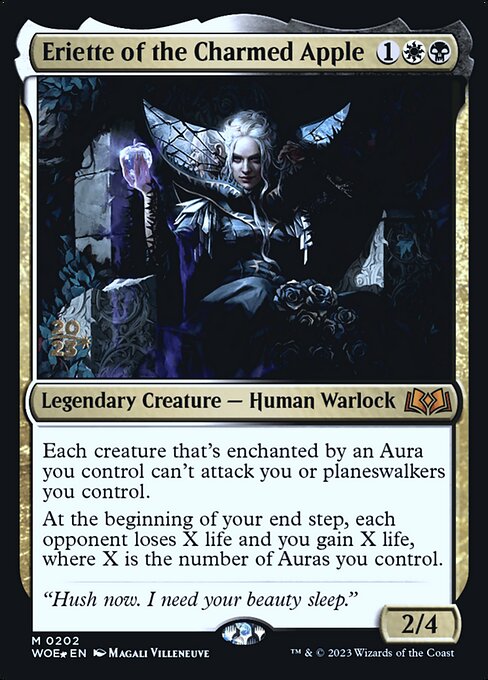 毒苹果艾纶缇 (Eriette of the Charmed Apple) - Wilds of Eldraine (#299) - Illustrated by Zach Alexander - Magic: The Gathering Card