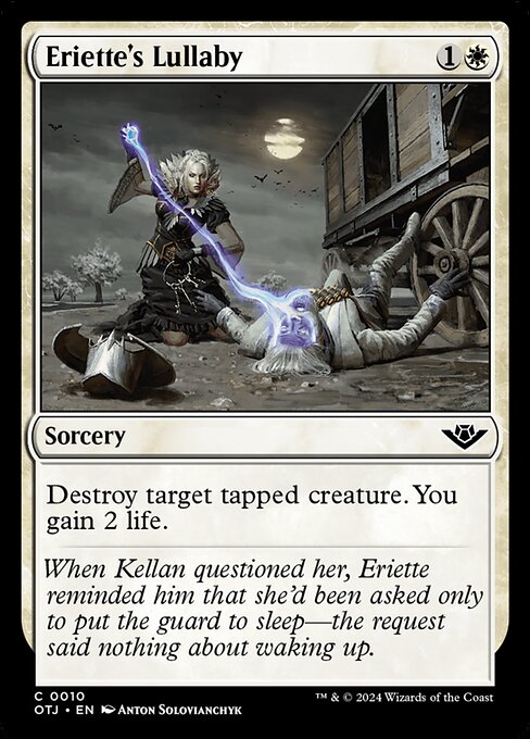 Eriette's Lullaby - Outlaws of Thunder Junction Magic card